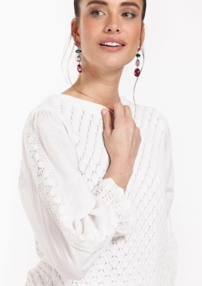 Giorgioa crochet pullover 10001