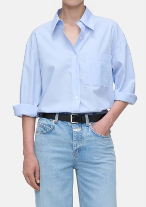 Closed blouse C94241-24P-22 shirt with pocket