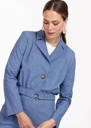 Studio Anneloes blazer Ruby pinstripe blazer