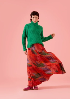 Oilily rok Sedberg long skirt F24WSK8071