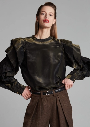 POM x Claes Iversen blouse SP7903