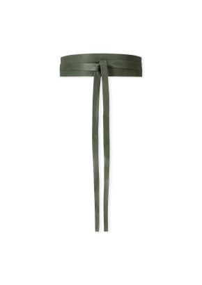 Leather wrap belt Lexi-w24