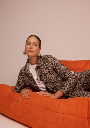 Studio Anneloes jack Mirthe leopard jacket