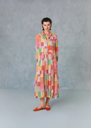 Oilily jurk Durham long sleeves dress