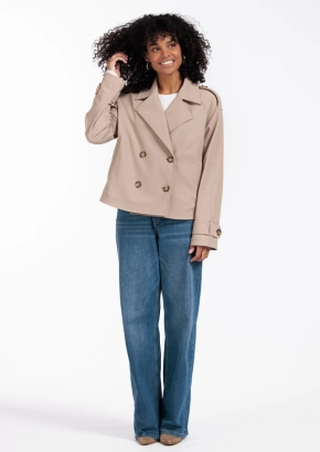 Studio Anneloes trenchcoat Cato bonded trenchcoat