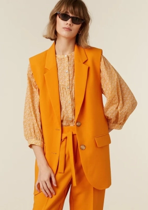 Beaumont Amsterdam  ANNE Gilet twill BC03513231